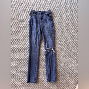 Abercrombie & Fitch Slim Straight High Rise Jeans